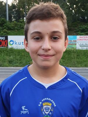 Imagen jugador SD Euskalduna Andoaindarra